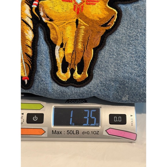 Vintage Levis‎ Womens Denim Vest Size L Harley Sturgis 2005 Biker Patches - Picture 11 of 11